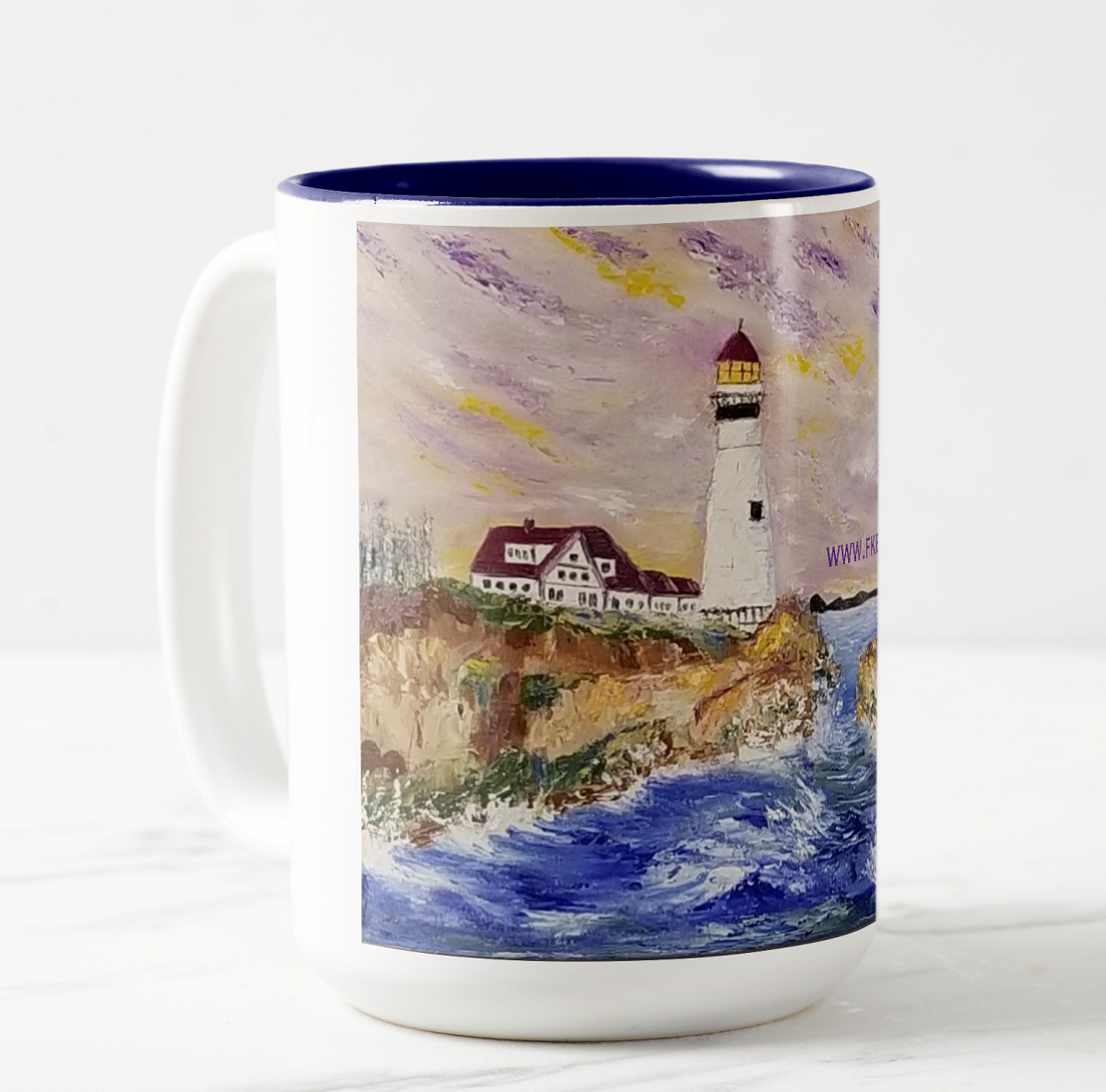 Lighthouse Shores Mug